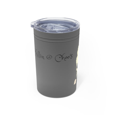 Chillin @ Choo's Choo Choo Logo CCN Vacuum Tumbler & Insulator, 11oz.
