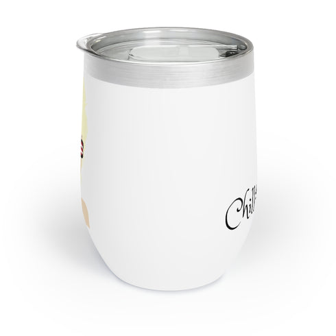 Choo Choo Logo Chillin @ Choo's Chill Wine Tumbler 12oz