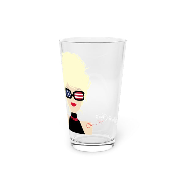 Choo Choo Logo Chillin @ Choo's Pint Glass, 16oz
