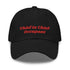 Thief in Chief Occupant Dad Hat Red Thread
