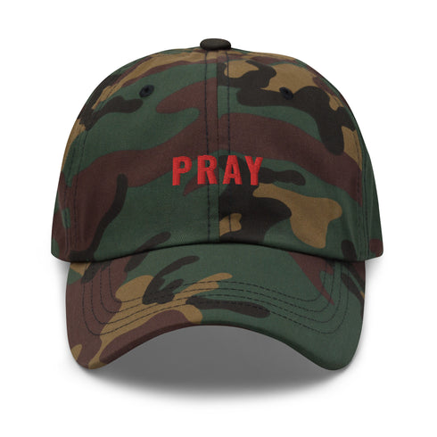 PRAY Dad Hat Red Thread