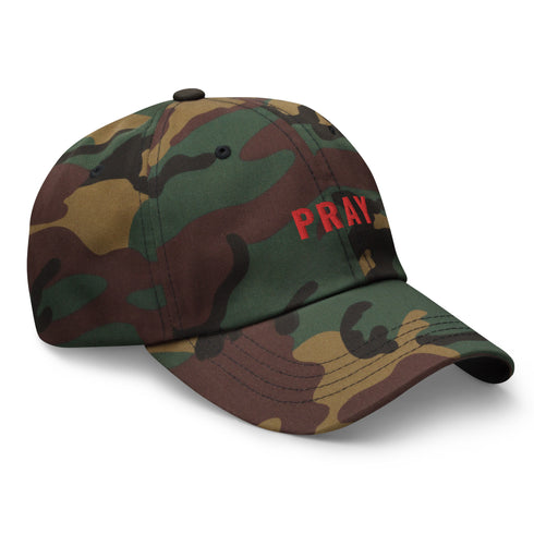 PRAY Dad Hat Red Thread