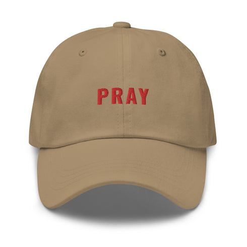 PRAY Dad Hat Red Thread