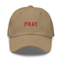 PRAY Dad Hat Red Thread