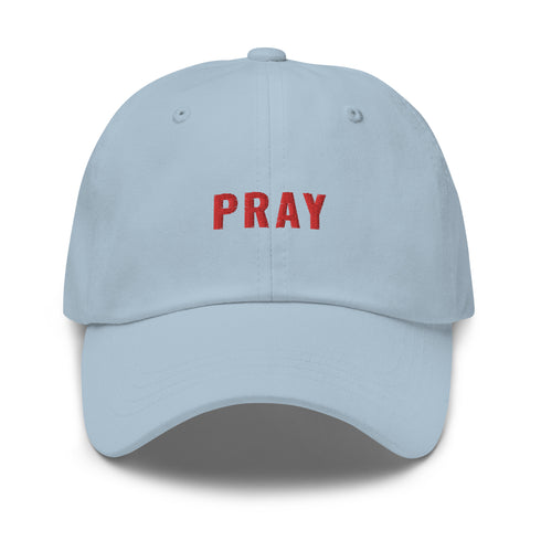 PRAY Dad Hat Red Thread