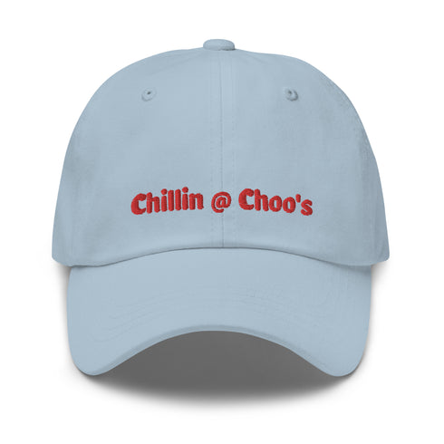 Chillin @ Choo's Dad Hat Red Thread
