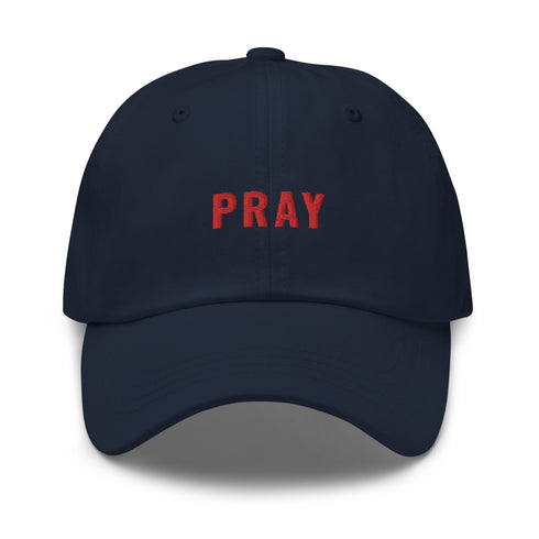 PRAY Dad Hat Red Thread