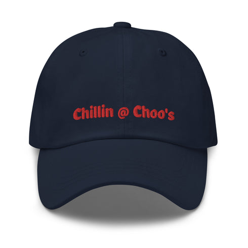 Chillin @ Choo's Dad Hat Red Thread
