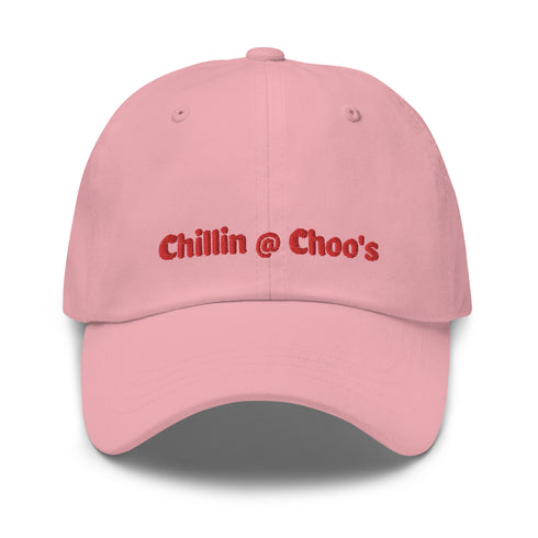 Chillin @ Choo's Dad Hat Red Thread