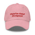Thief in Chief Occupant Dad Hat Red Thread