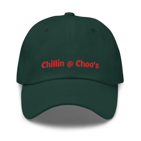 Chillin @ Choo's Dad Hat Red Thread