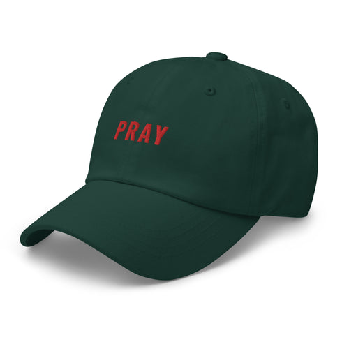 PRAY Dad Hat Red Thread