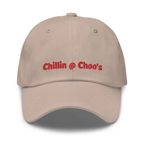 Chillin @ Choo's Dad Hat Red Thread