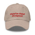 Thief in Chief Occupant Dad Hat Red Thread
