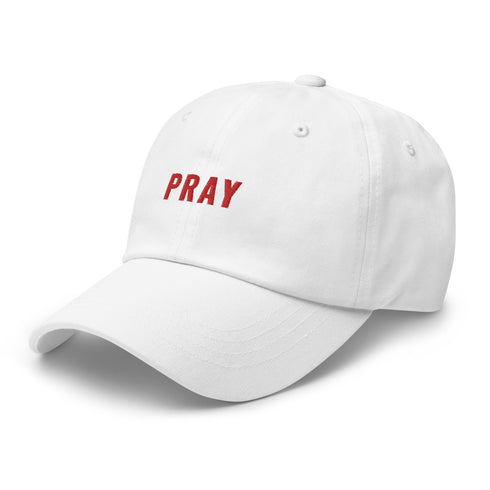 PRAY Dad Hat Red Thread