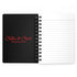 Choo Choo Logo Chillin @ Choo's Lips Black Spiral Bound Journal