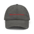 Neanderthal Red Thread Distressed Dad Hat