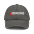 BOOMERANG Red/White Threads Distressed Dad Hat