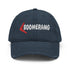 BOOMERANG Red/White Threads Distressed Dad Hat
