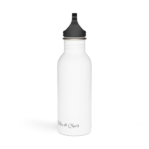 Choo Choo Logo Chillin @ Choo's Stainless Steel Water Bottle 20oz