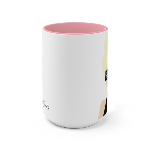 Choo Choo Logo Chillin @ Choo's Accent Mug 15 oz