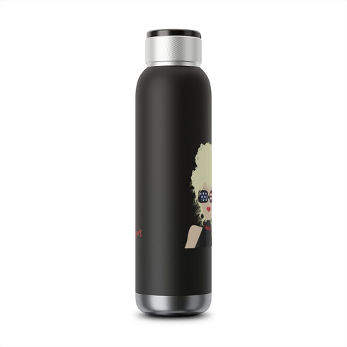 Choo Choo Logo Chillin @ Choo's Soundwave Copper Vacuum Audio Bottle 22oz
