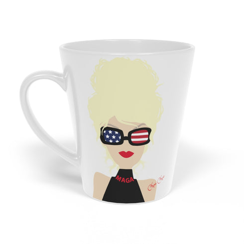 Choo Choo Logo Chillin @ Choo's Latte Mug, 12oz