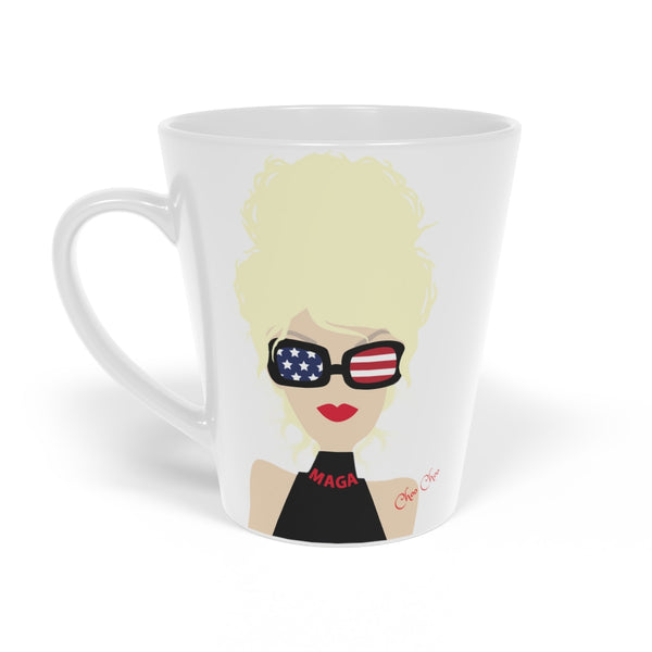 Choo Choo Logo Chillin @ Choo's Latte Mug, 12oz