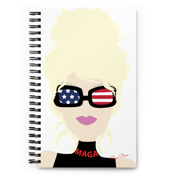 Chillin @ Choo's URL Choo Choo Spiral Notebook