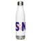 Choo Choo NEWS Logo Red/Blue Stainless Steel Water Bottle