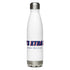 CH00'S XTRA NEWS Stainless Steel Water Bottle