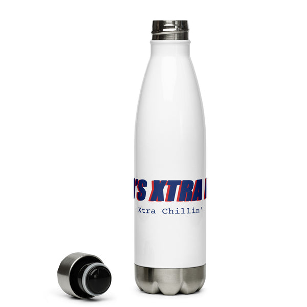 CH00'S XTRA NEWS Stainless Steel Water Bottle