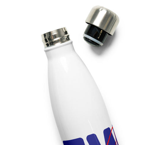 Choo Choo NEWS Logo Red/Blue Stainless Steel Water Bottle