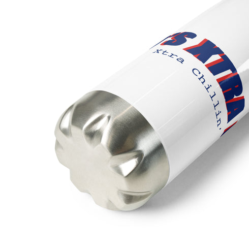 CH00'S XTRA NEWS Stainless Steel Water Bottle