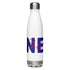 Choo Choo NEWS Logo Red/Blue Stainless Steel Water Bottle