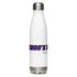 CH00'S XTRA NEWS Stainless Steel Water Bottle