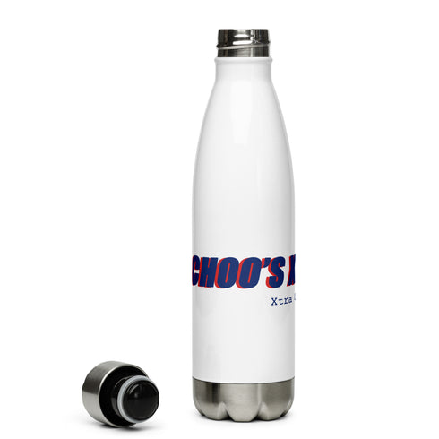 CH00'S XTRA NEWS Stainless Steel Water Bottle