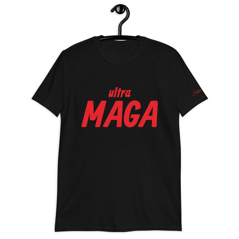 ultra MAGA Chillin @ Choo's 1 Short-Sleeve Unisex T-Shirt