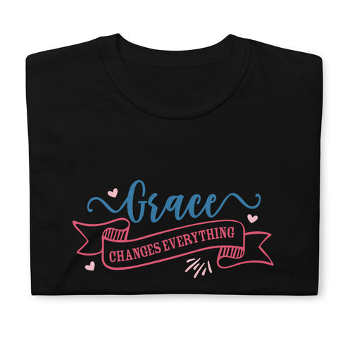 Grace Changes Everything Chillin @ Choo's 1 Short-Sleeve Unisex T-Shirt