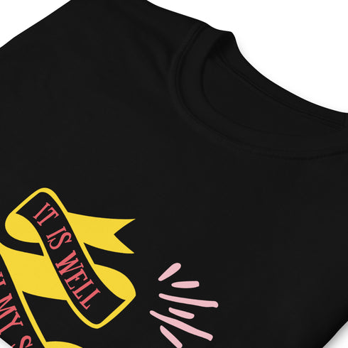 It Is Well With My Soul Chillin @ Choo's 1 Short-Sleeve Unisex T-Shirt