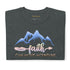 Faith Can Move Mountains Print Short-Sleeve Unisex T-Shirt