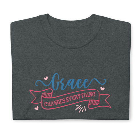 Grace Changes Everything Chillin @ Choo's 1 Short-Sleeve Unisex T-Shirt