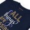 All Things Are Possible If You Believe Print Short Sleeve Unisex TShirt