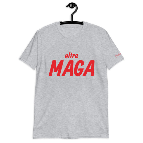 ultra MAGA Chillin @ Choo's 1 Short-Sleeve Unisex T-Shirt