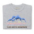 Faith Can Move Mountains Print Short-Sleeve Unisex T-Shirt