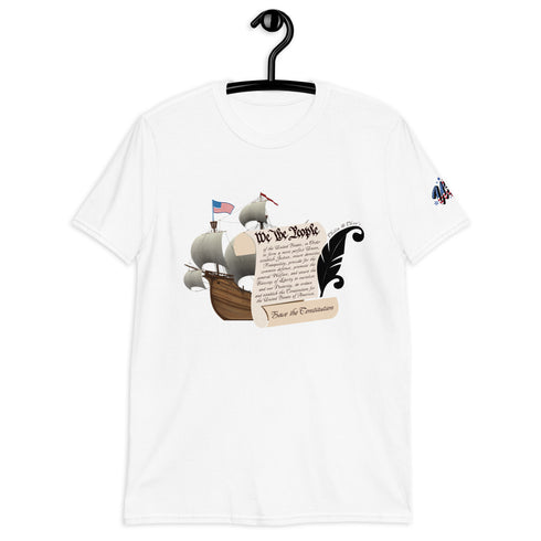 Save The Constitution and Chillin @ Choo's 1 Short-Sleeve Unisex T-Shirt