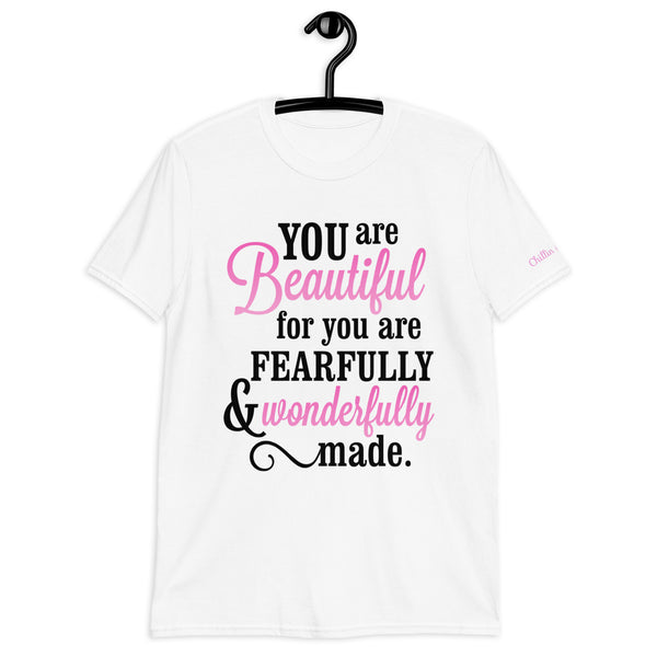 Fearfully and Wonderfully Made Chillin @ Choo's 1 Short-Sleeve Unisex T-Shirt