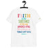 Faith Is... Hebrews 11:1 Chillin @ Choo's 1 Short-Sleeve Unisex T-Shirt