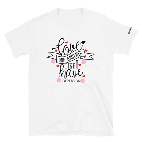 Love one another like I have John 13:34 Chillin @ Choo's 2 Short-Sleeve Unisex T-Shirt