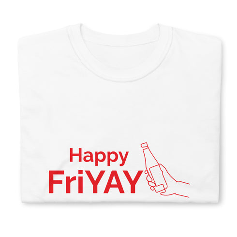 Happy FriYAY Chillin @ Choo's Beer 1 Short-Sleeve Unisex T-Shirt